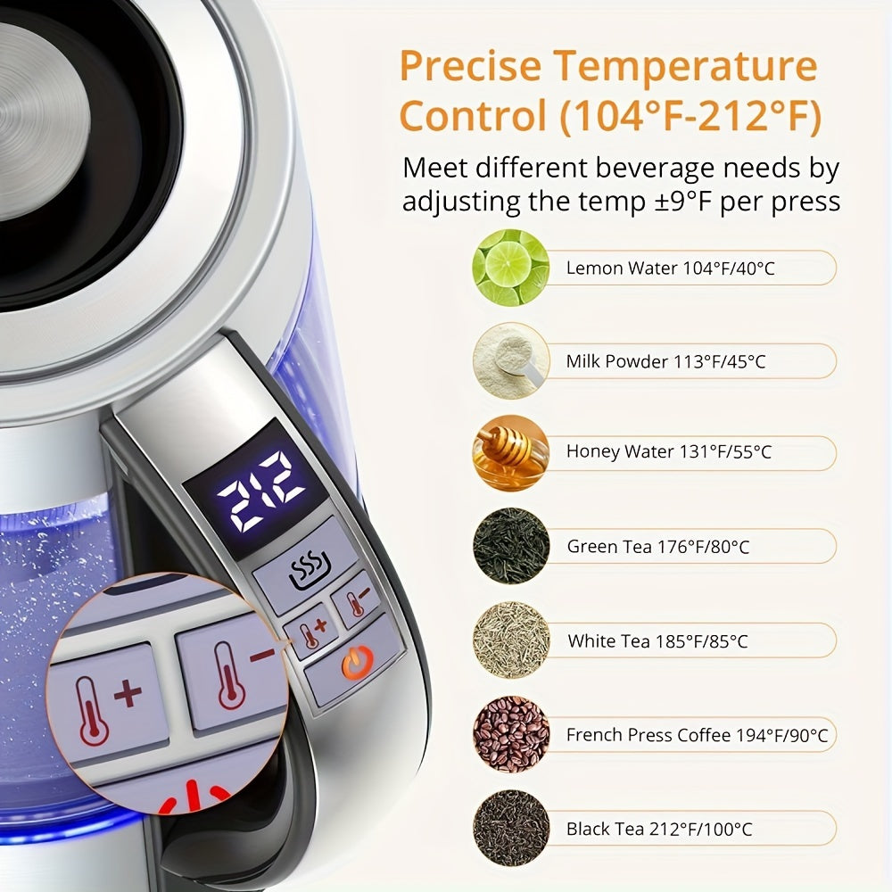 1.8L Electric Glass Kettle