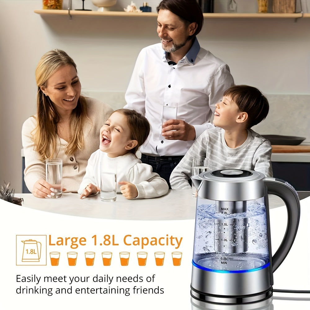 1.8L Electric Glass Kettle