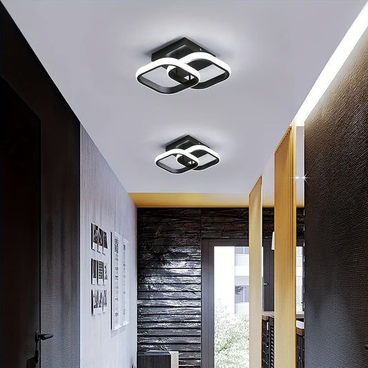 Indoor square ceiling light luxury chandelier