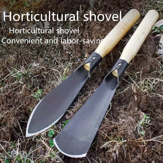 Two Metal Garden Shovels