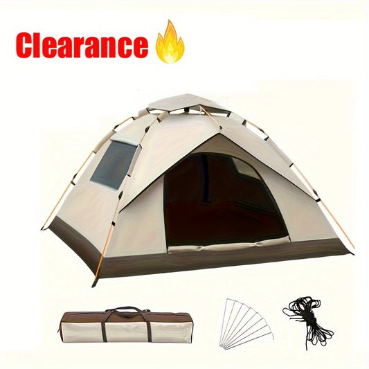 UV Repellent 4-Person Pop-Up Tent