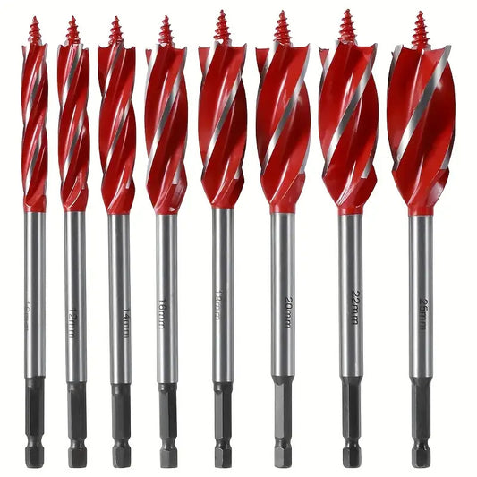 8pcs Spiral Drill Bit Set