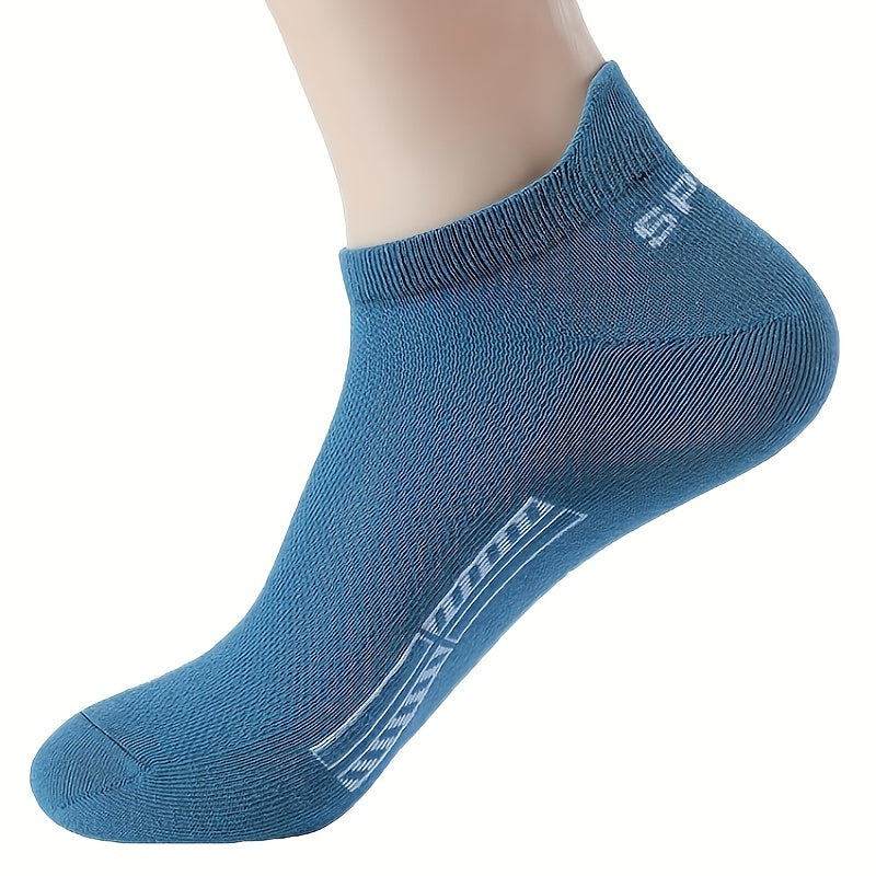 10 Pairs Of Unisex Cotton Blend Anti Odor