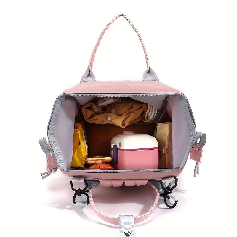 Spacious Cute Cartoon Prints Backpack