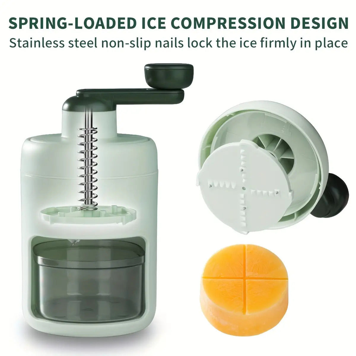 1pc, Hand Crank Ice Crusher