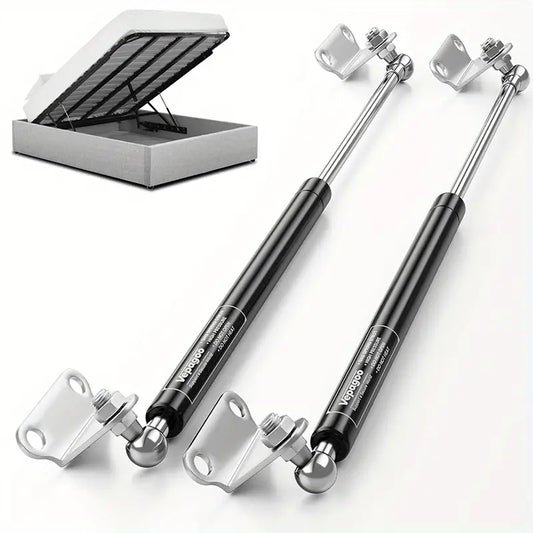 3 sets of hydraulic support rods and support hinges