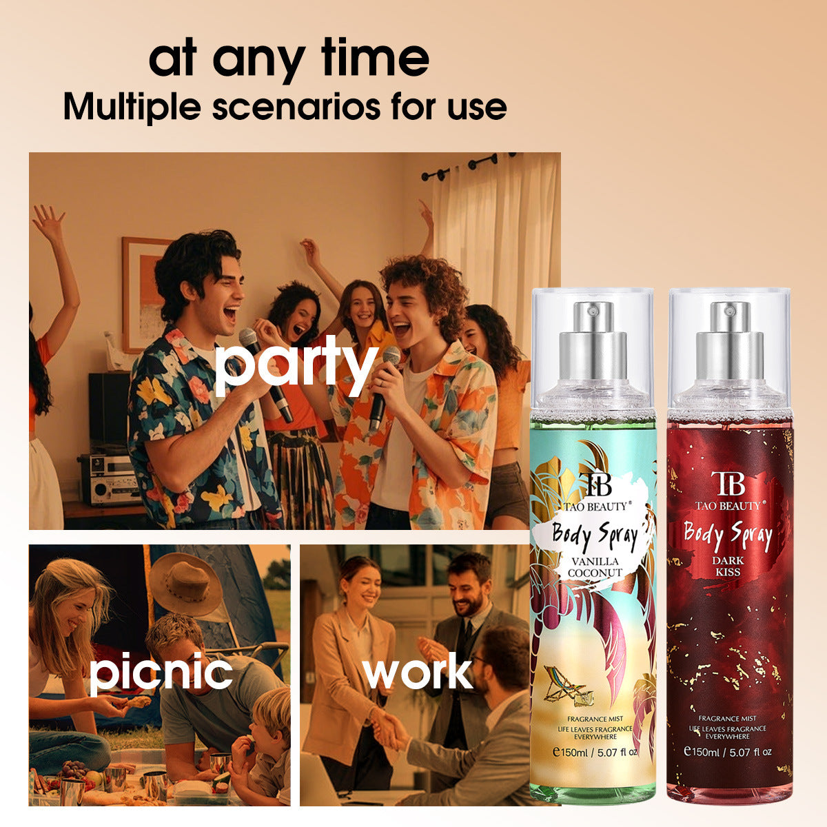 Women'S Hair & Body Fragrance Spray