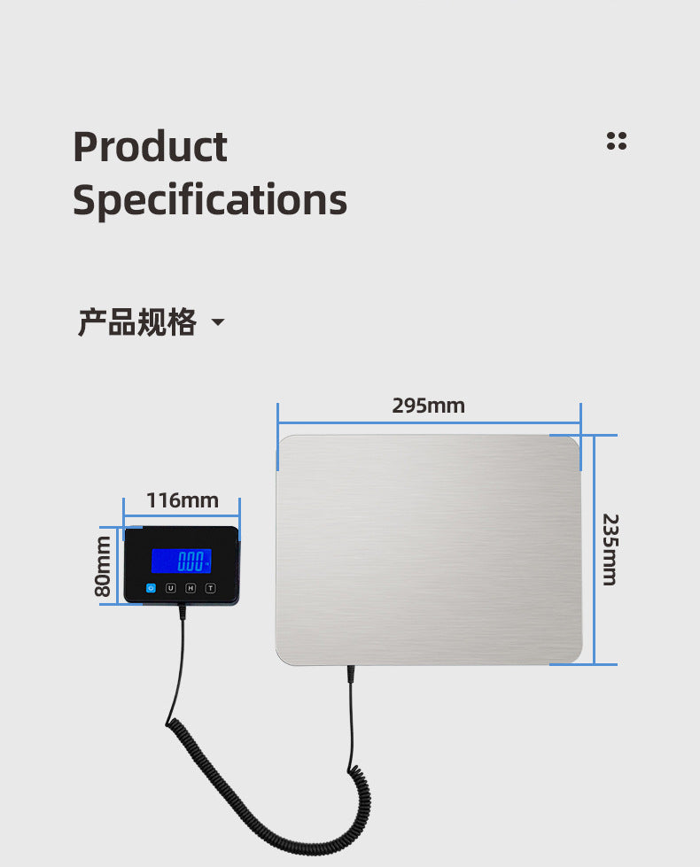 660lb Heavy-Duty Digital Scale