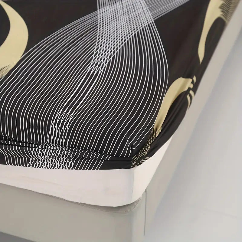 Advanced Comfort Geometric Flower Bed Sheet Bedding Set