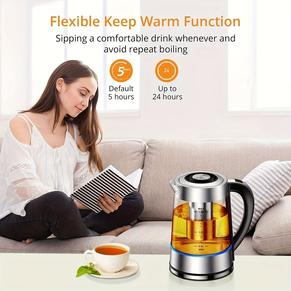 1.8L Electric Glass Kettle