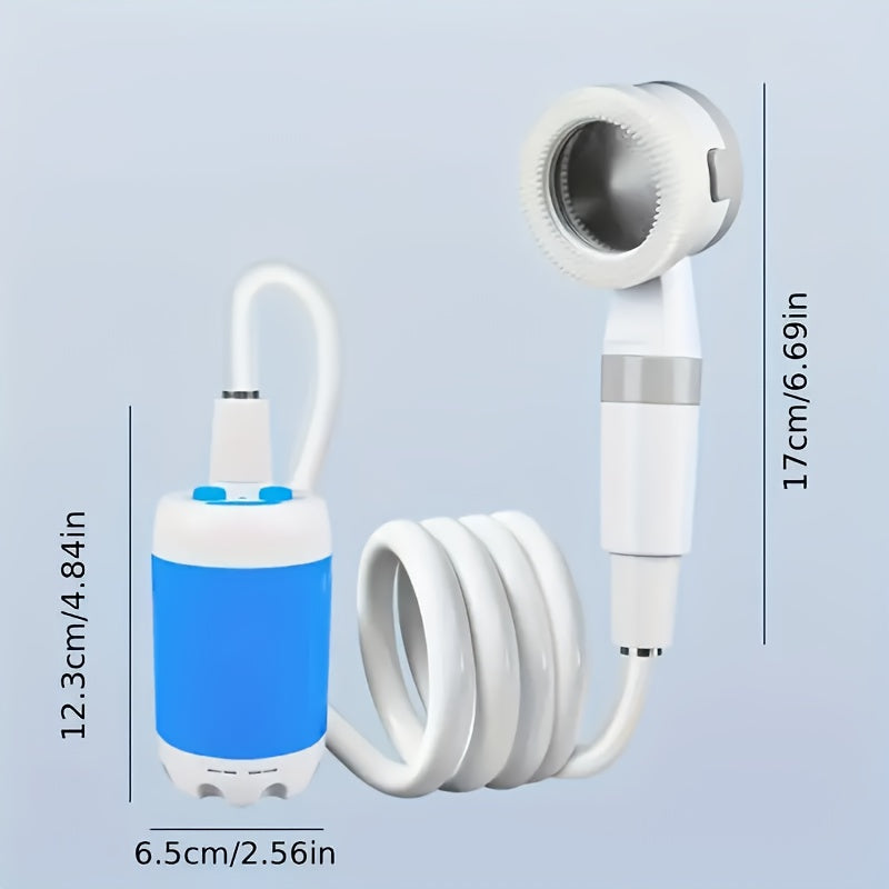 USB Rechargeable, Portable Shower
