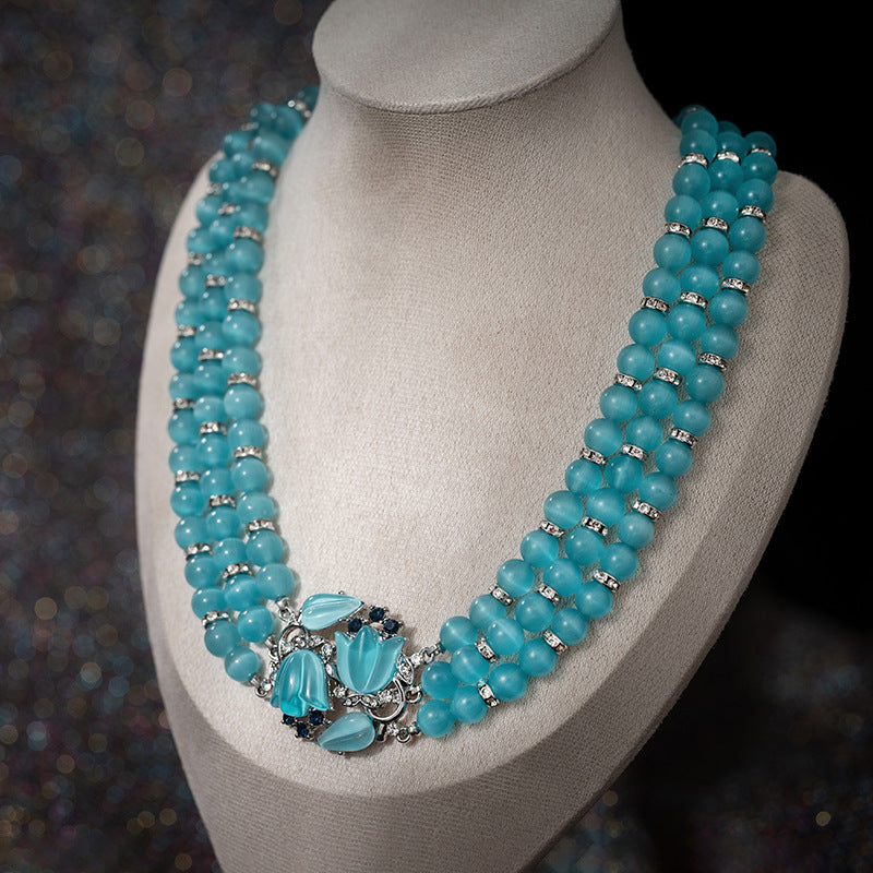 Boho Layered Beaded Necklace
