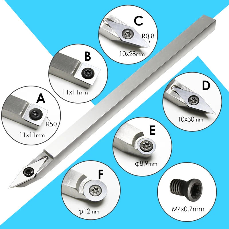 Woodworking Turning Tools Carbide Insert Milling Cutter