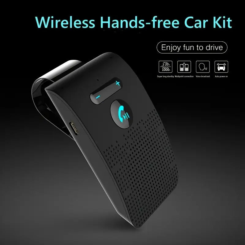 Wireless Vehical Sun Visor Speaker Car Kit