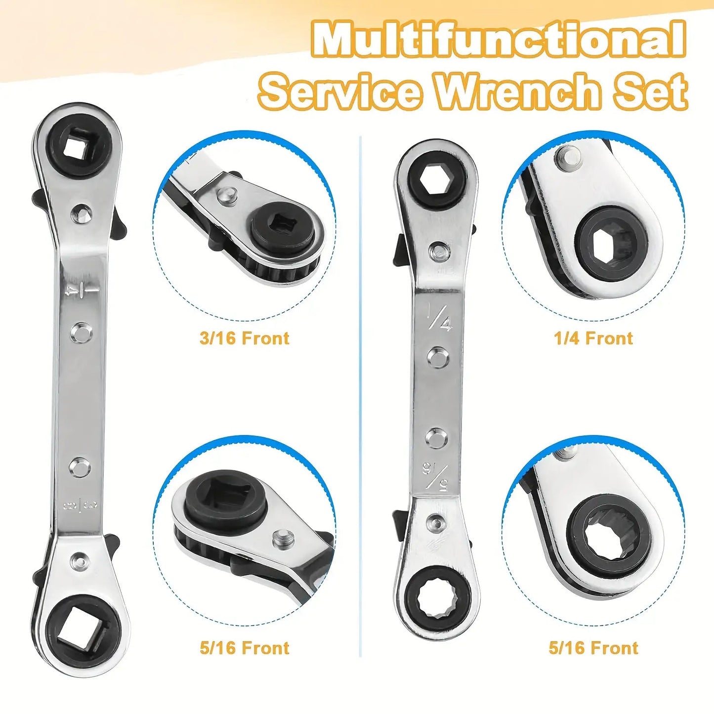 Valve Core Remover Installer Tool & Service Wrench Set