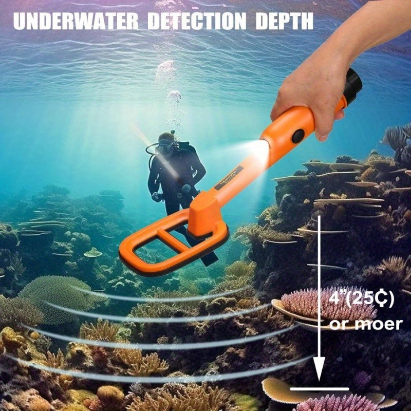 100ft Deep Dive Metal Detector for Adults