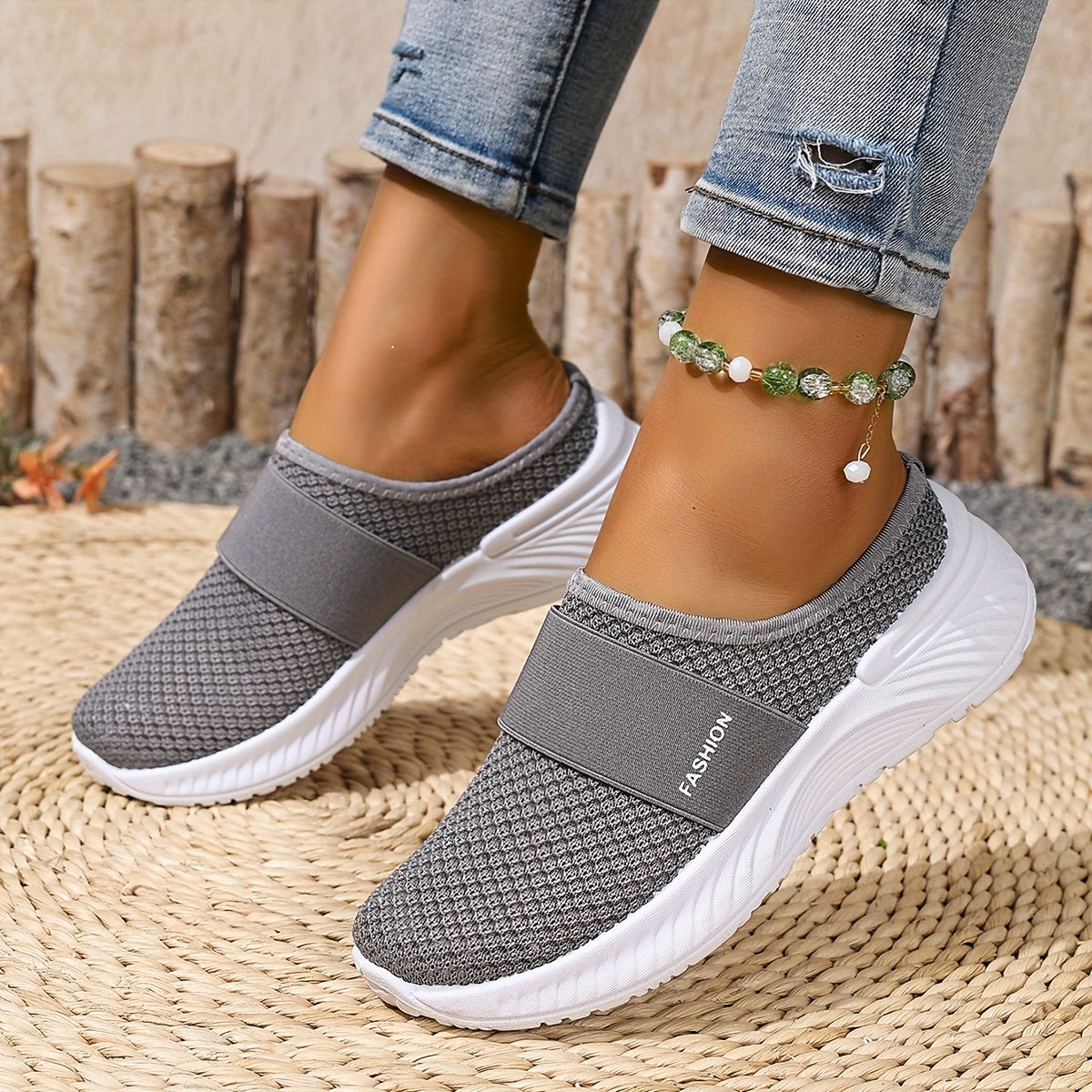 Summer Breathable Mesh Upper Shoes