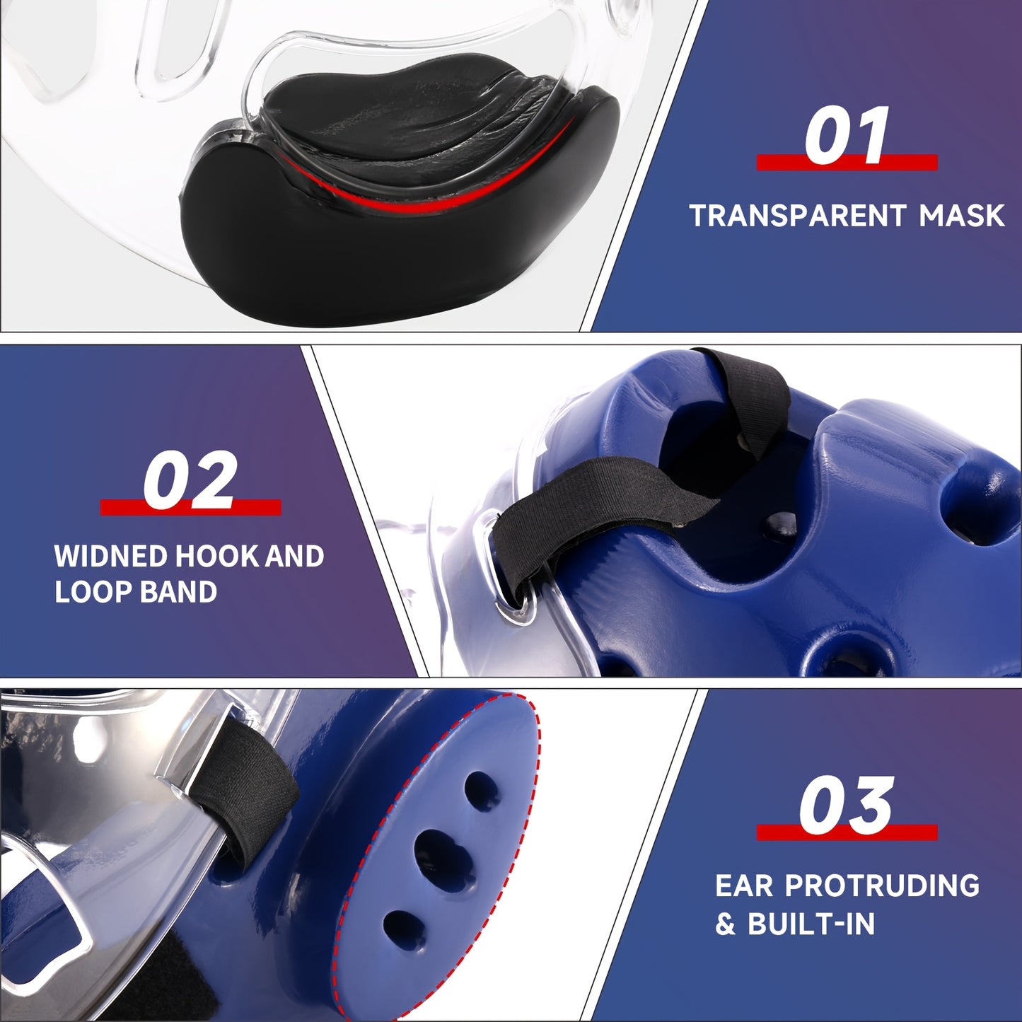Taekwondo Karate Headgear with Mask