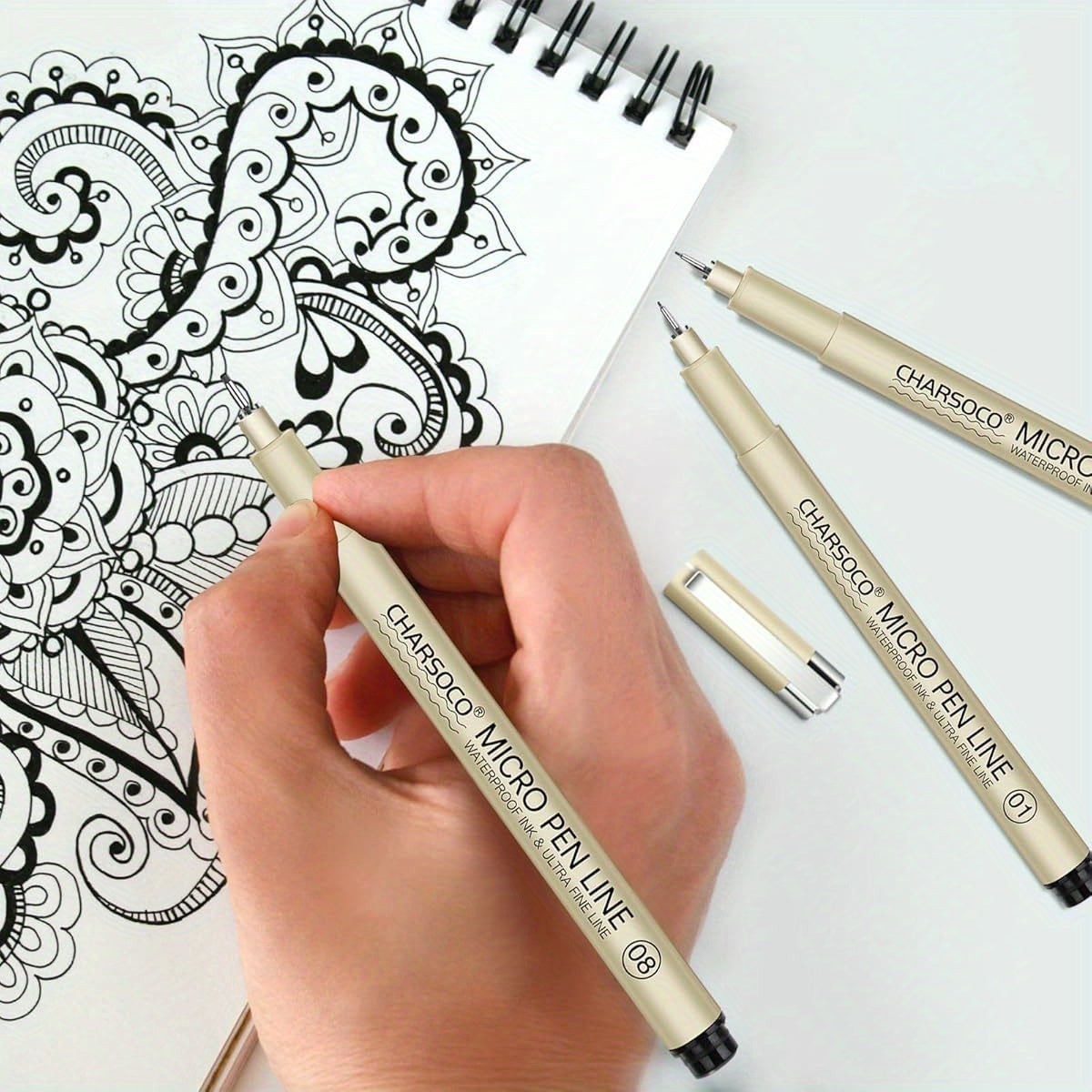003 Micro Pen, Black Fine Point Pen with Archival Ink