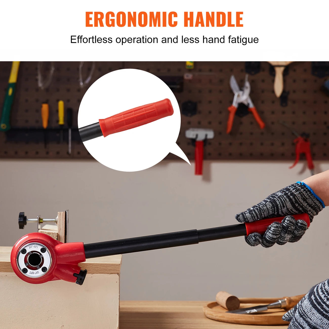VEVOR Ratchet Pipe Threader Kit