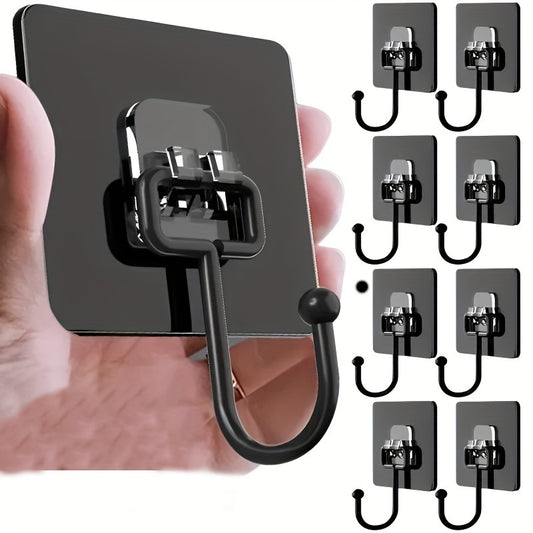 60pcs Heavy-Duty Adhesive Hooks