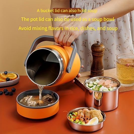 Stainless Steel Power Insulation Lunch Box