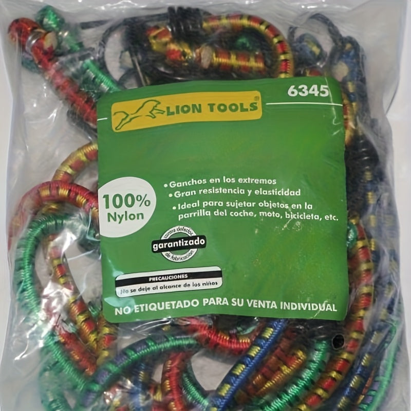 Elastic Strapping Rope with Double Hooks for Securing Luggage in Cars