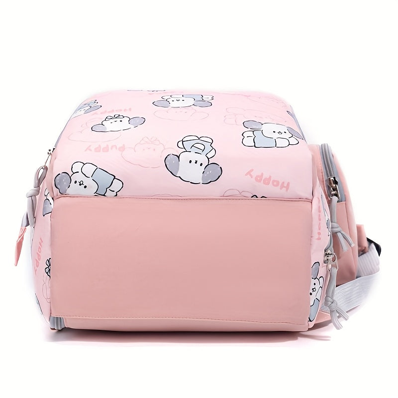 Spacious Cute Cartoon Prints Backpack