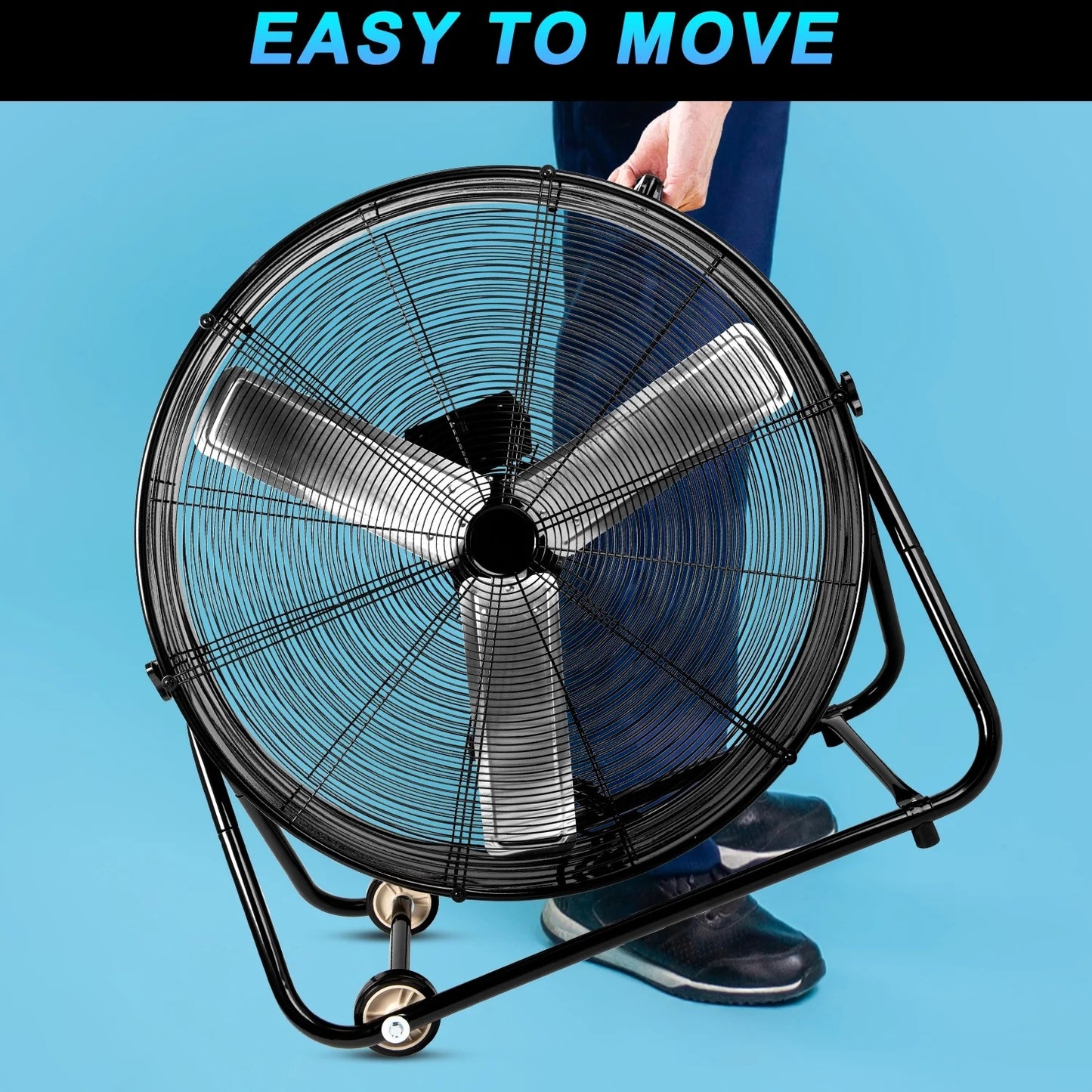 24" Industrial Fan  With 3 Speeds