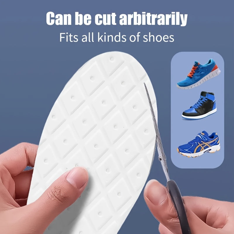 1 pair of super soft running shoe insoles
