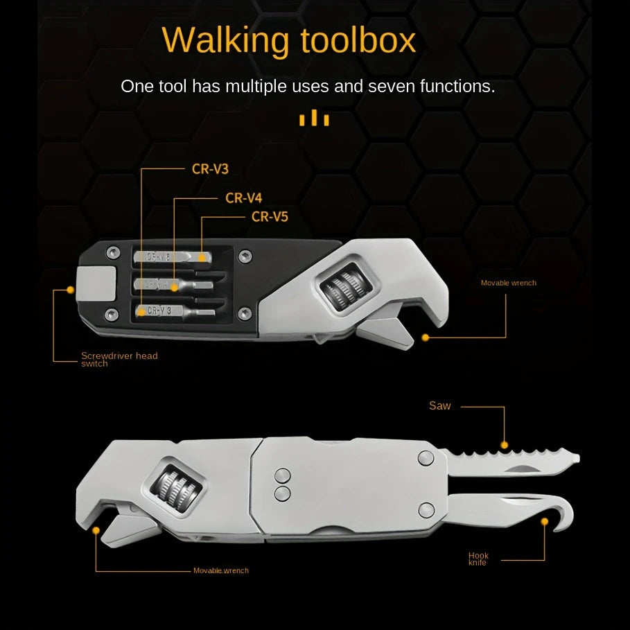Stainless Steel Adjustable Wrench
