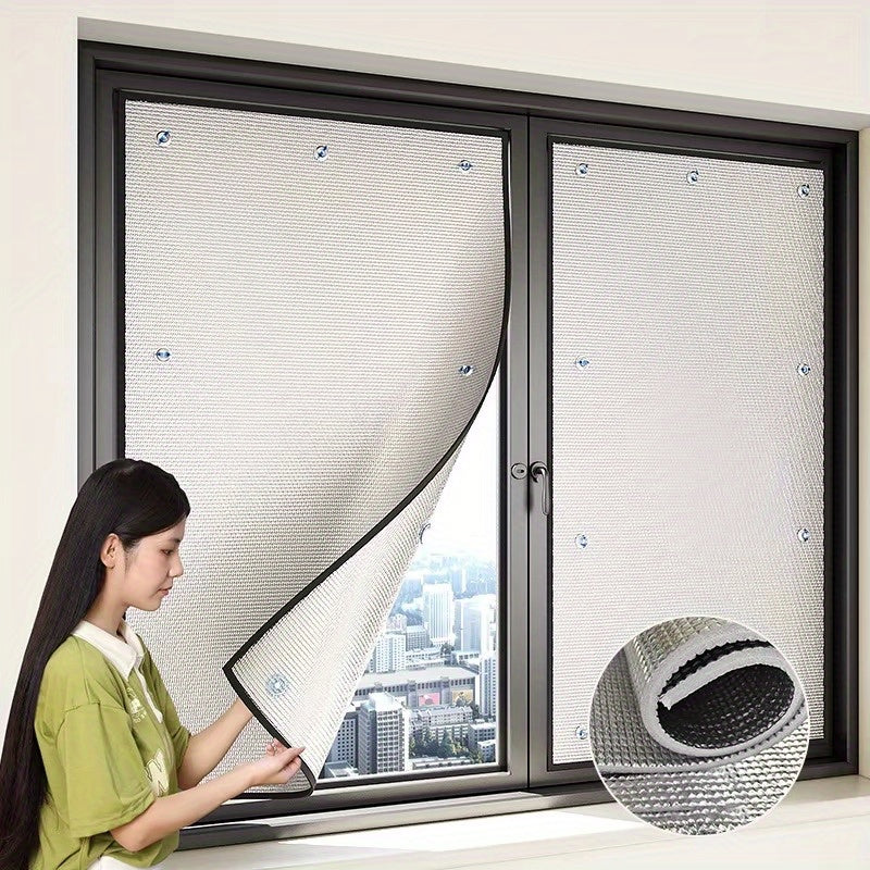UV Protection Aluminum Foil Blackout Window Film
