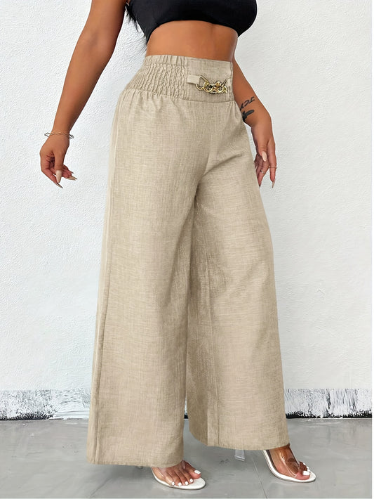 Women's Casual Wide-Leg Pants