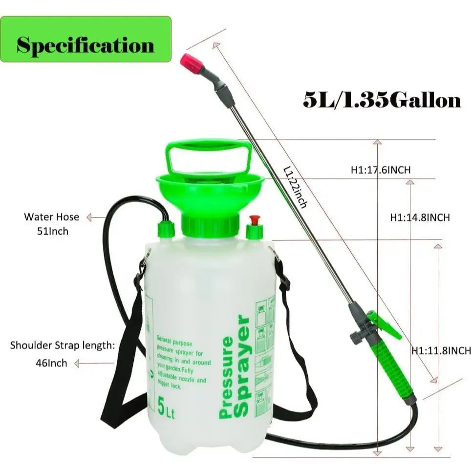 1.3Gal/5L Garden Sprayer