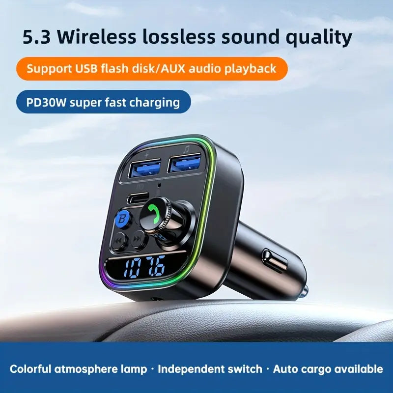 Wireless FM Transmitter For Car