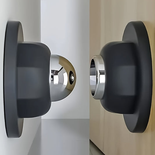 Strong magnetic door catch anti-collision floor catch