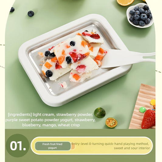 Stainless Steel Square Ice Cream Maker