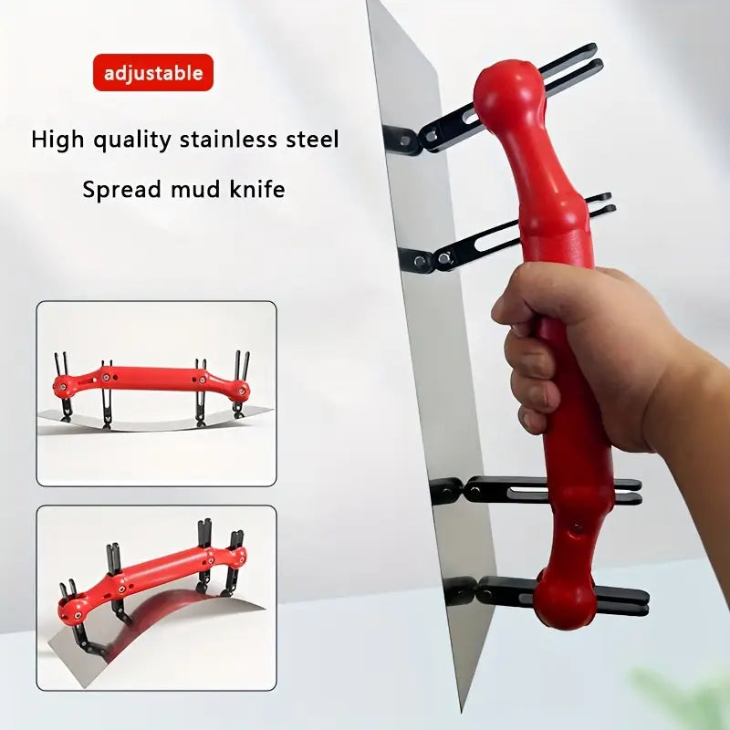 Versatile High-Carbon Steel Putty Knife
