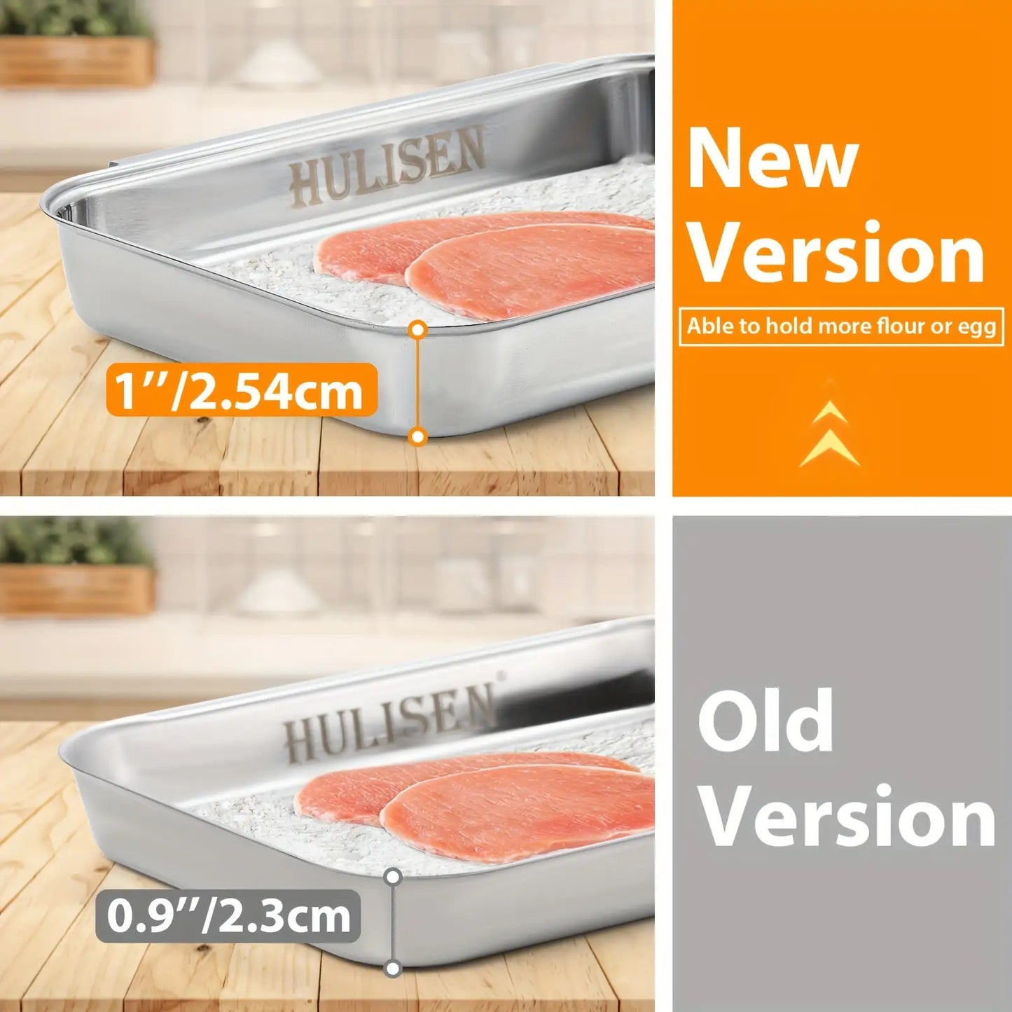 Food-Grade Stainless Steel Bread Plate