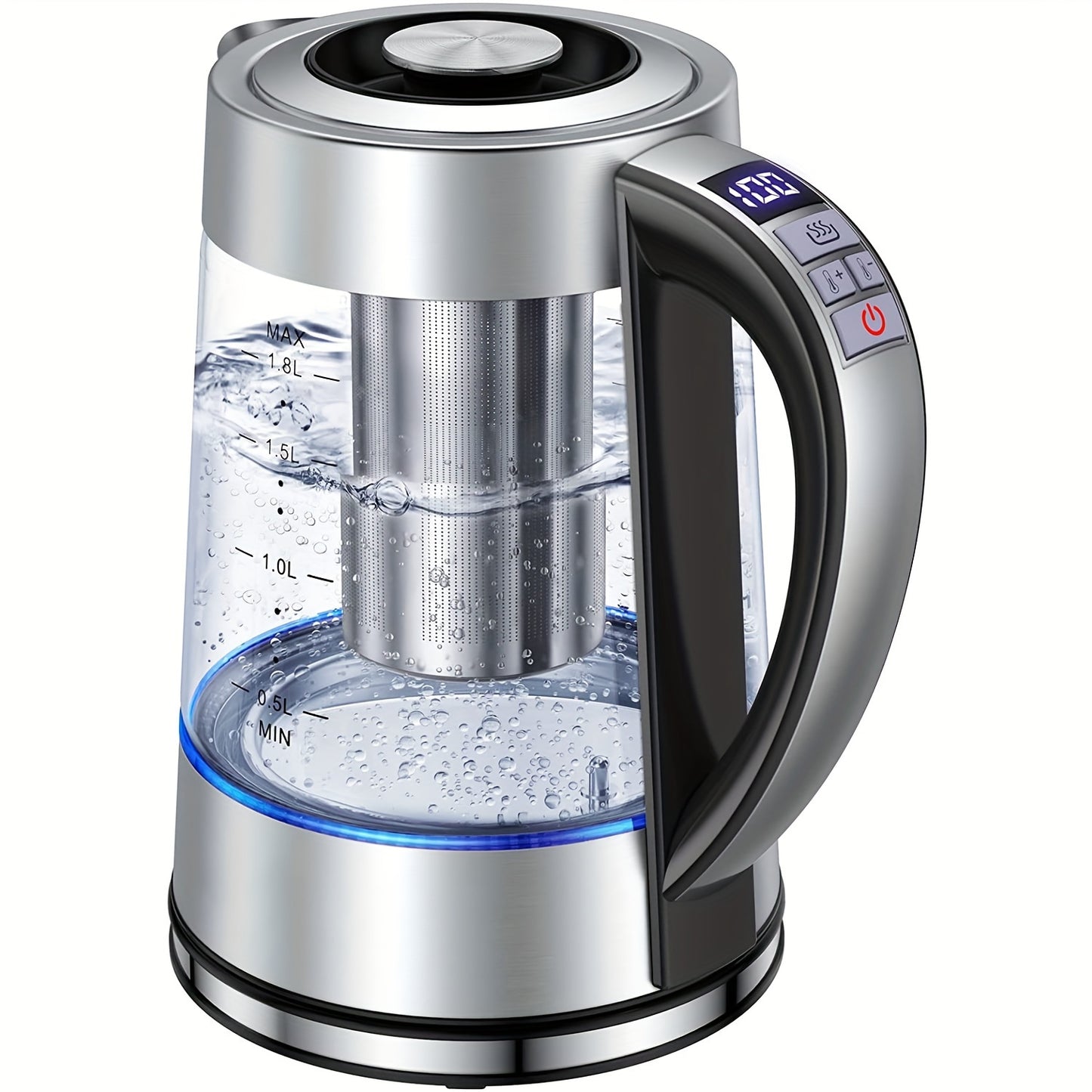 1.8L Electric Glass Kettle