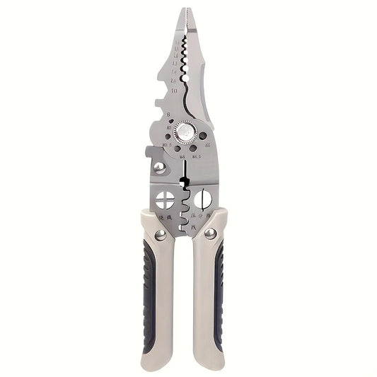 Stainless Steel Multi-Tool Electrician's Pliers