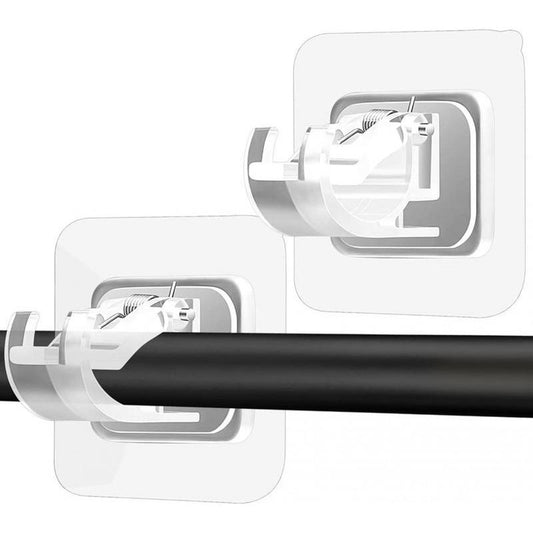 Adjustable Drapery Self Adhesive Curtain Rod Brackets