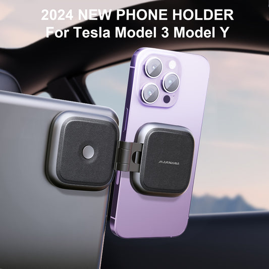 Foldable Magnetic Car Phone Holder