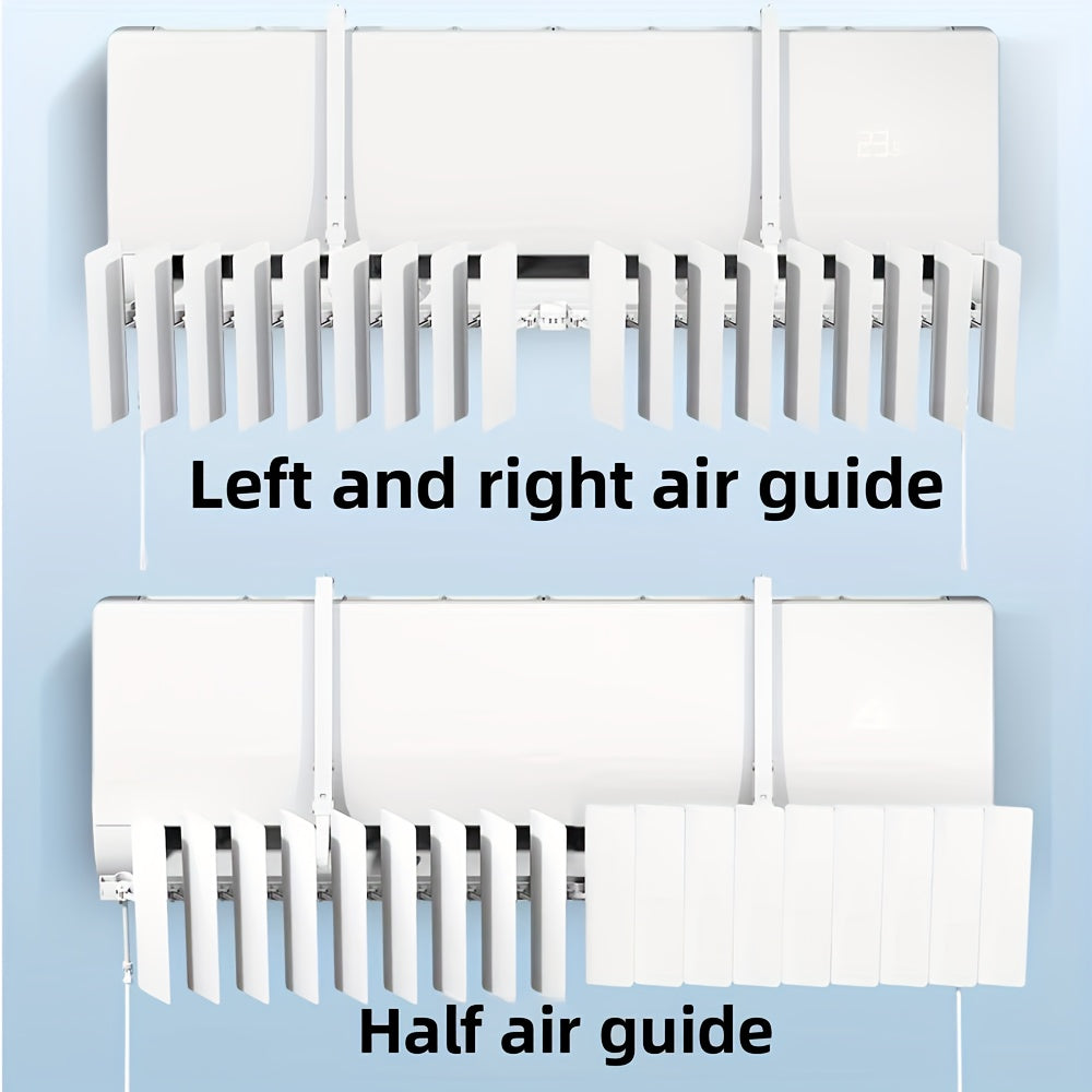 2pcs  2025 new easy to use air conditioner air deflector