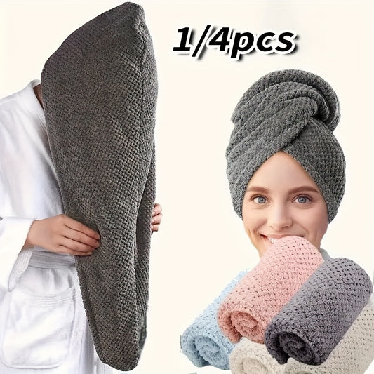 Super absorbent curly hair towel