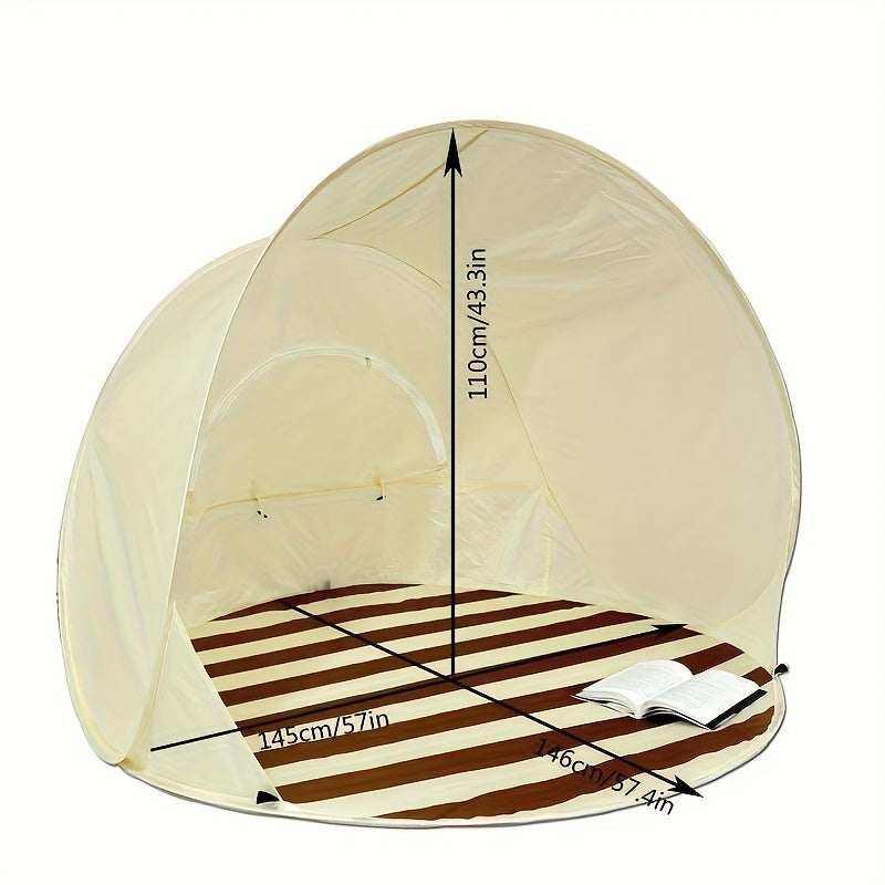 1 quick-setup oval pop-up tent