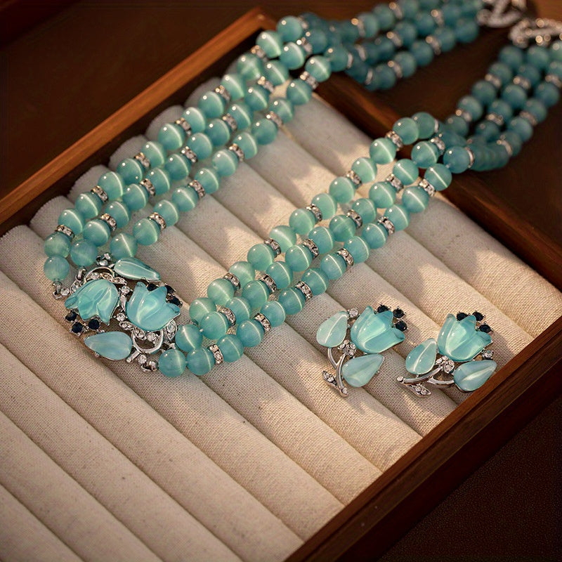 Boho Layered Beaded Necklace