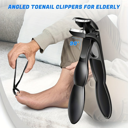 Curved tip nail clippers