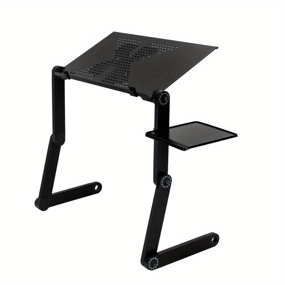 Adjustable Folding Laptop Desk with Cooling Fan