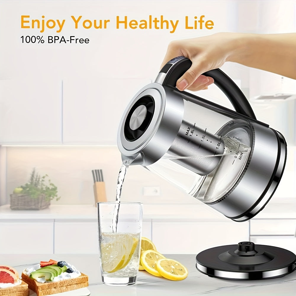 1.8L Electric Glass Kettle